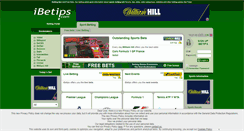 Desktop Screenshot of ibetips.com